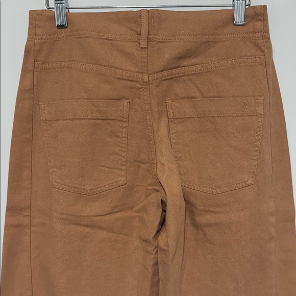 Anthropologie Pilcro The Adi Mid-rise Relaxed Flare Pants Herringbone Edition - Picture 4 of 11